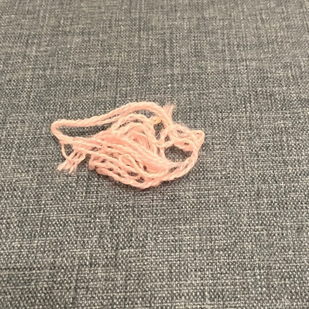 Pink Needlepoint Thread Yarn